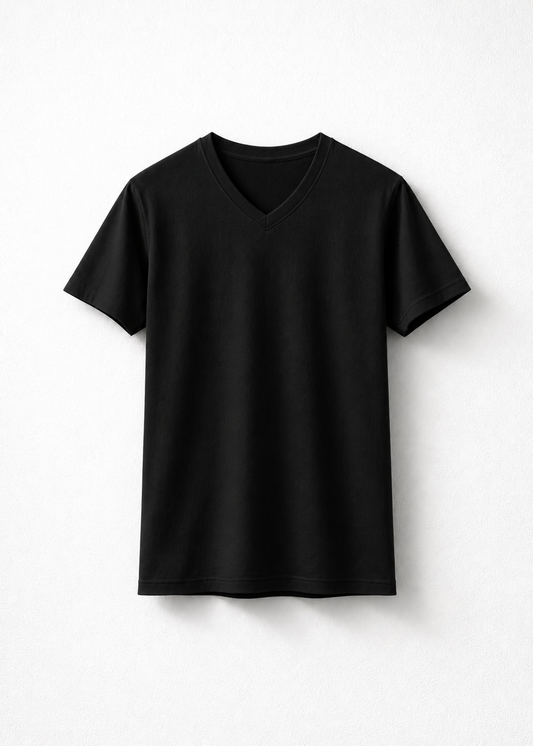 A V TEE (BLACK)