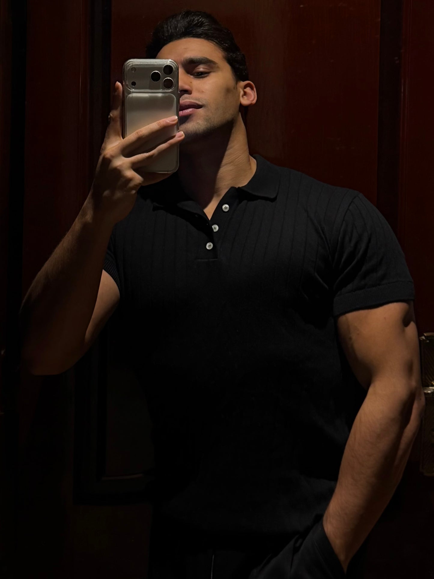 PERFECT POLO (BLACK)