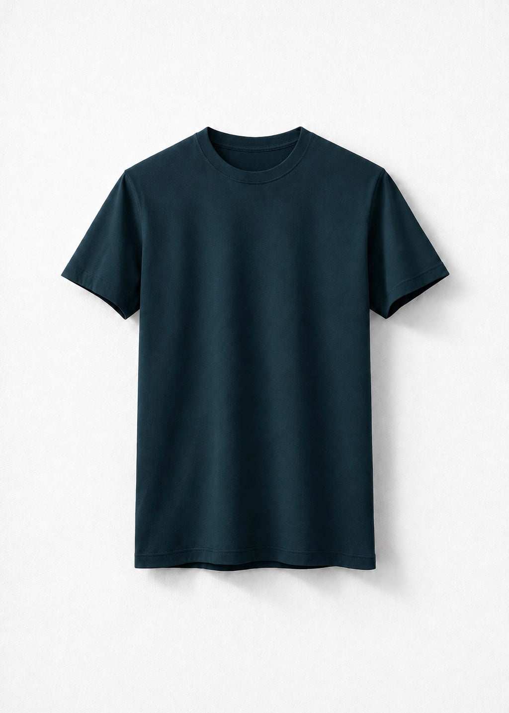 FITTED ROUND TEE (DARK GREEN)