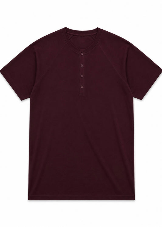 A RELAXED HENLY (BURGUNDY)